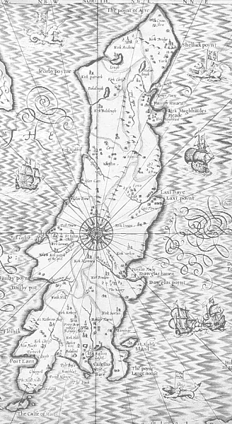 Speed's Map 1605 (small image)