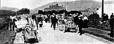 Tourist Trophy Race, 1906. Disappointed entrants.