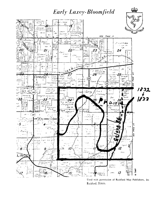 Bloomfield map