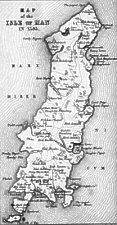 Map derived from Durham/Speed 1595/1611 map