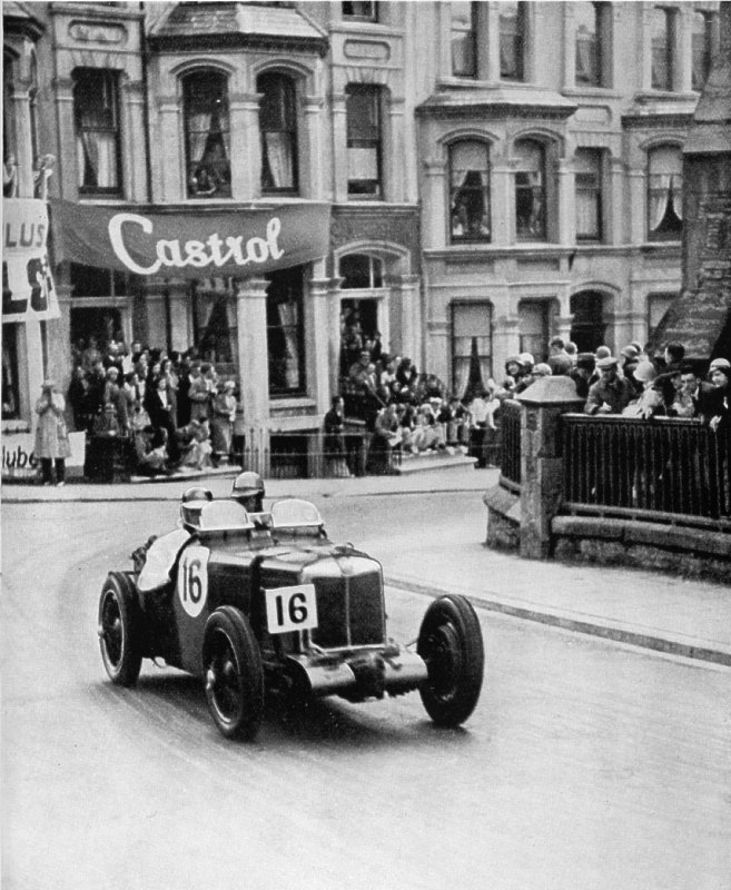 Mannin Beg + Mannin Moar car race IoM 1933