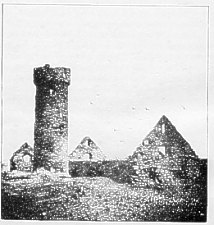 Round Tower and Chapel, Peel (Manx Antiquities,1863)
