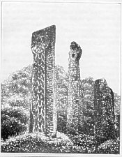 Runic Monuments, Kirk Braddan (Manx Antiquities,1863)