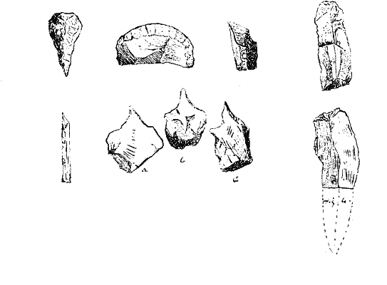 Neolithic flint implements