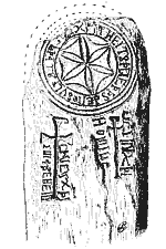 Inscribed stone from Maughold