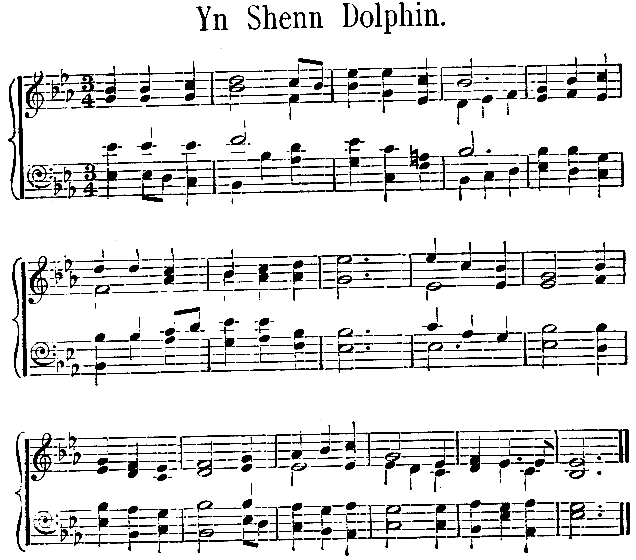 Music, Manx Ballad, 1896 - Yn Shenn Dolphin