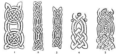 EVOLUTION OF DOUBLE TWIST-AND-RING DESIGN.
