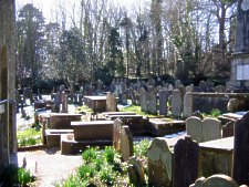 Old Kirk Braddan graveyard