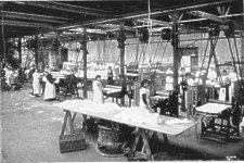 Interior of Clucas's Laundry Tromode c. 1913