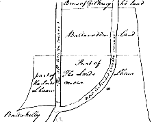 sketch plan of new drain