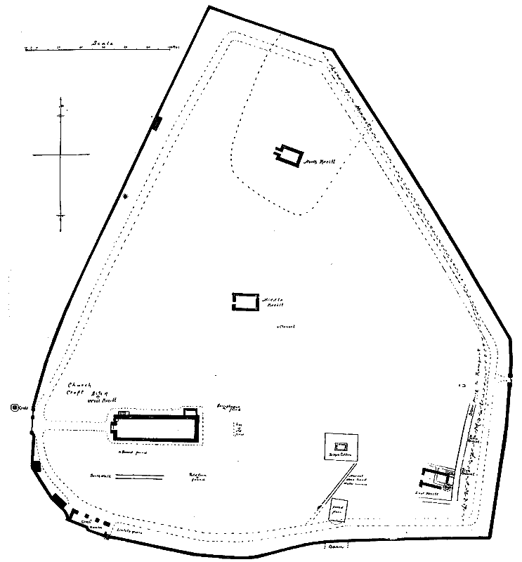 Plan of Maughold Church-yard