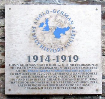 Anglo-German Family History Society Plaque