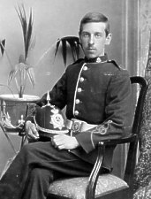 William Henry Hough, in uniform 7th Volunteer Battalion 1892 (c Tobey Gloss)