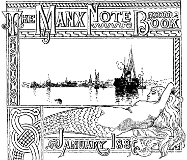 Manx Note Book Jan 1886