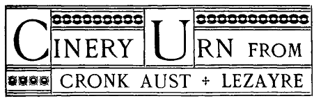 Cinery Urn from Cronk Aust, Lezayre