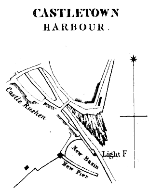 Plan of Castletown Harbour from 2nd Report on Tidal Harbours c. 1846