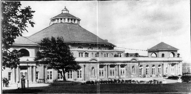 Kursaal which has been built at the Villa Marina 1913