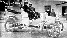 THE WINNER OF THE TOURIST TROPHY RACE., 1907