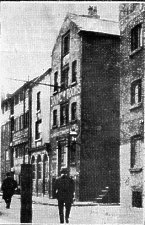 The first office, in Liverpool, of the Isle of Man Steam Packet Co.-1830.