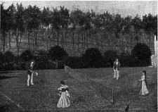 Sefton Hotel Tennis Courts 1913