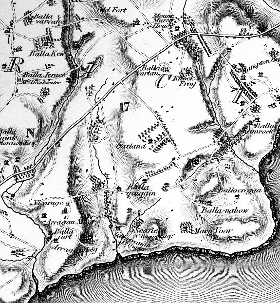Santan from 1826 map