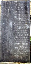 Knox designed Commemorative Grave Marker - Robert Gell