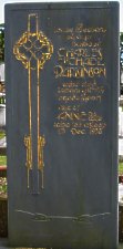 Knox designed Commemorative Grave Marker - Parkinson