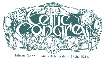 A Knox 'Celtic Congress, 1921' 