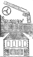 woodcut of old House of Keys
