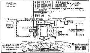 Plan taken from F.E. Dunbar-Kalkreuth 'Die Männerinsel' Leipzig 1940