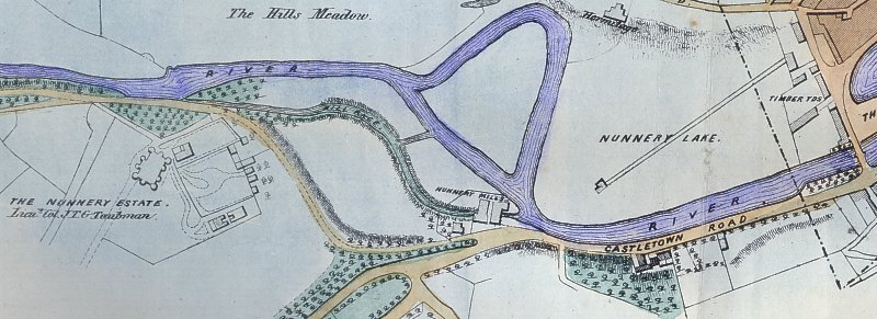 Extract from 1849 Plan - Castletown Road