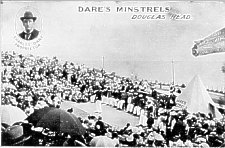 Dare's Minstrels - postmarked 1904