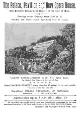 Flyer for Palace (Click for larger image)