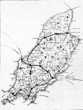 Map of Isle of Man Railways