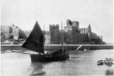 Peel Castle and St Germain's Cathedral I.O.M