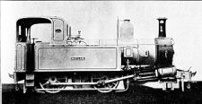 Four-coupled Radial Tank Locomotive No 11 "Maitland" Isle of Man Ry