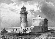 1833  view of Lightkeepers's house