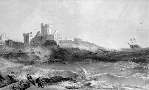 Peel Castle(storm) - Burkill 1857
