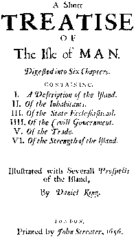 A Short Treatise of the Isle of Man