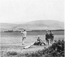 Golf at Peel - the fifth tee