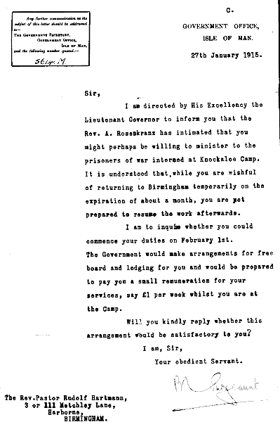 Invite letter