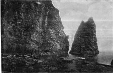 Sugar Loaf Rock, near Port St. Mary