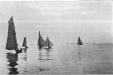 Yachts, off the Coast, Isle of Man