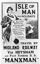 Poster of the Heysham-Douglas Service
